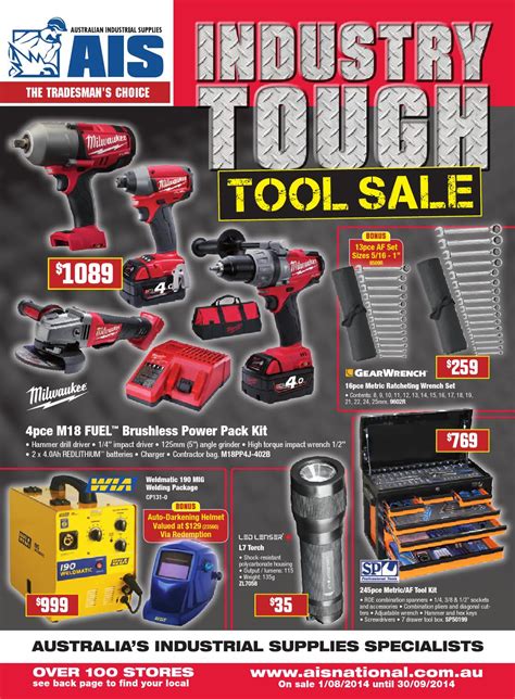 adelaide tools sale catalogue.